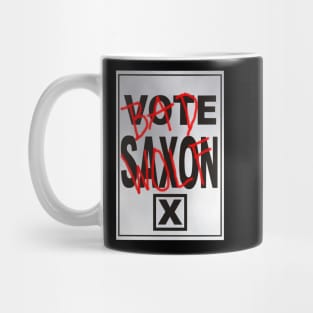 Bad Saxon Poster Mug